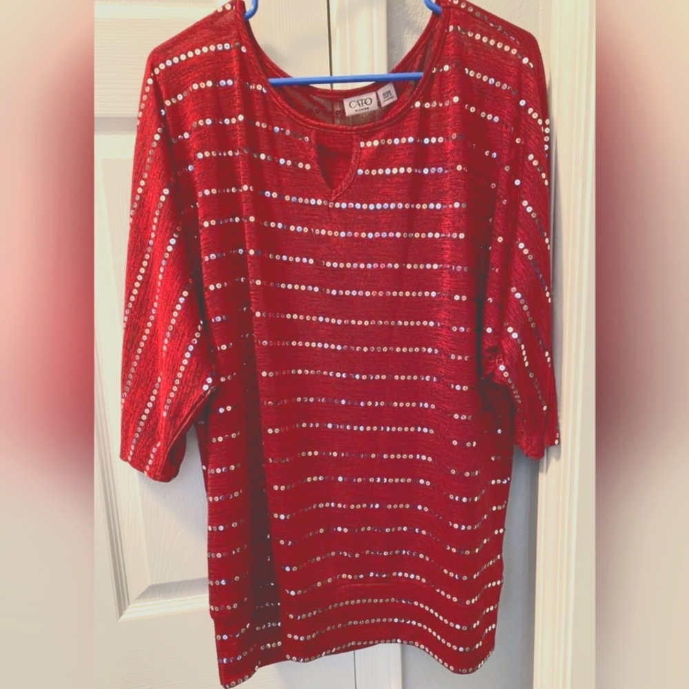 Sparkly Sequin Top